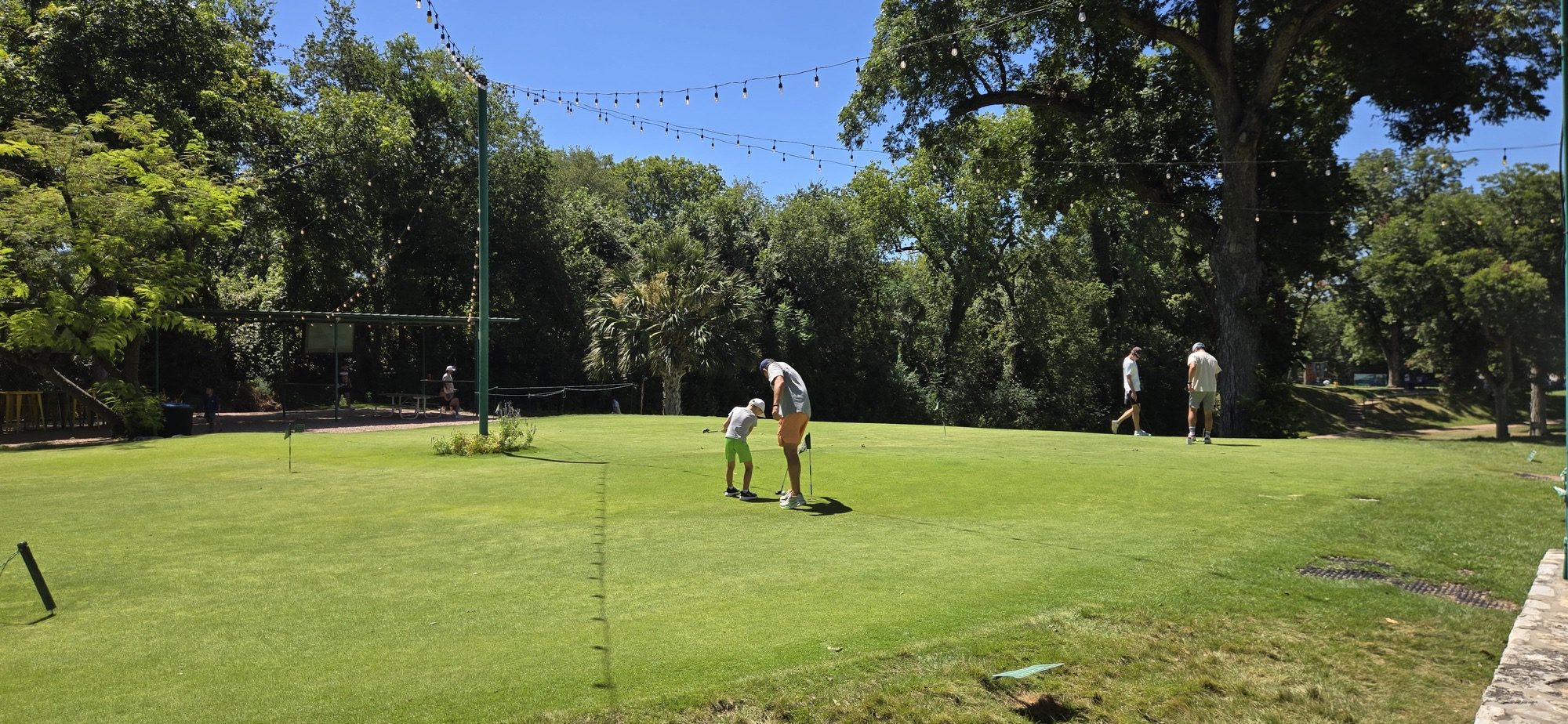 A community park in Austin's northern suburbs